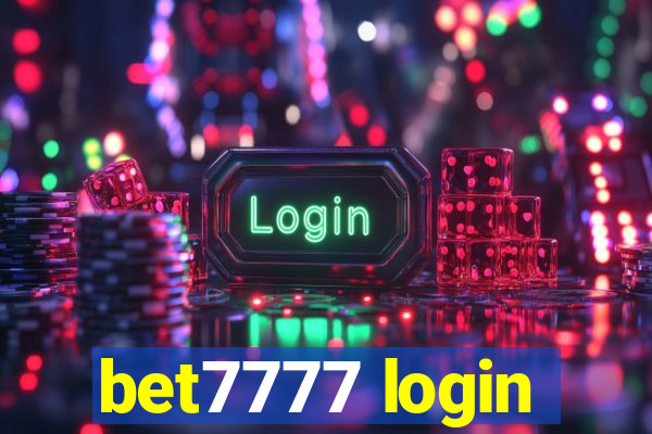 bet7777 login
